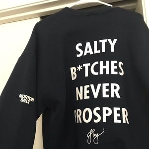 Vintage reworked Morton Salt sweater.